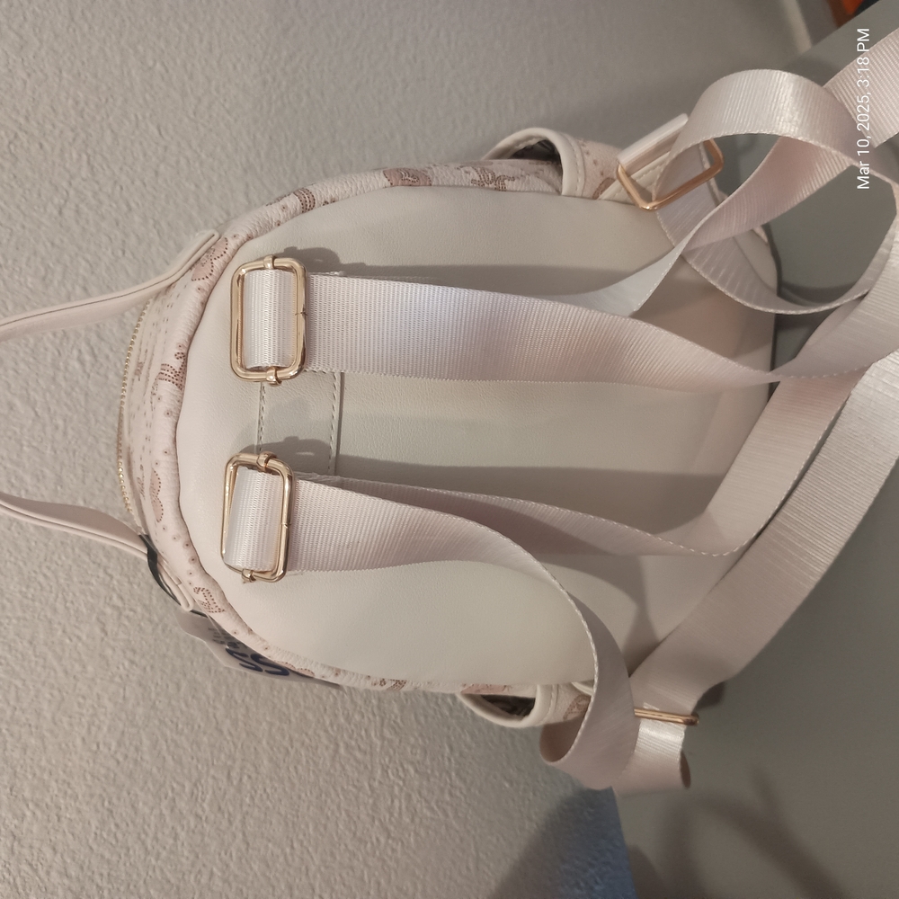 Juicy Couture Cream and Taupe Elegant Backpack - Picture 2 of 2
